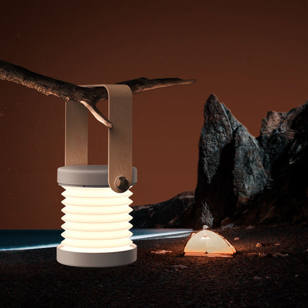Foldable Rechargeable Lantern — White